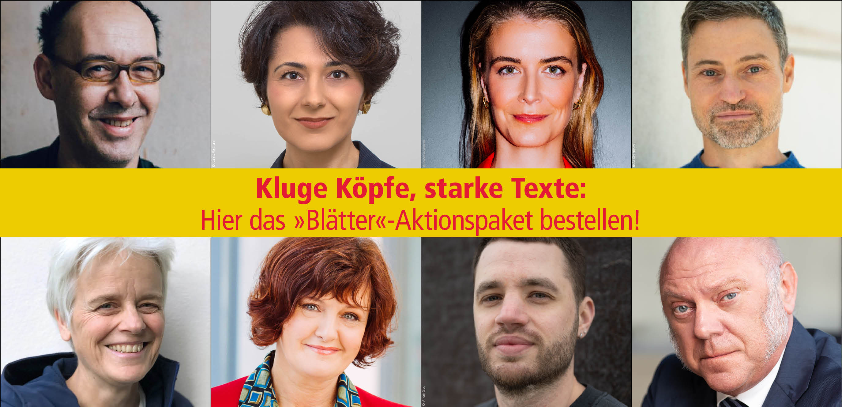 Kluge Köpfe, starke Texte: Jetzt das Aktionspaket bestellen!