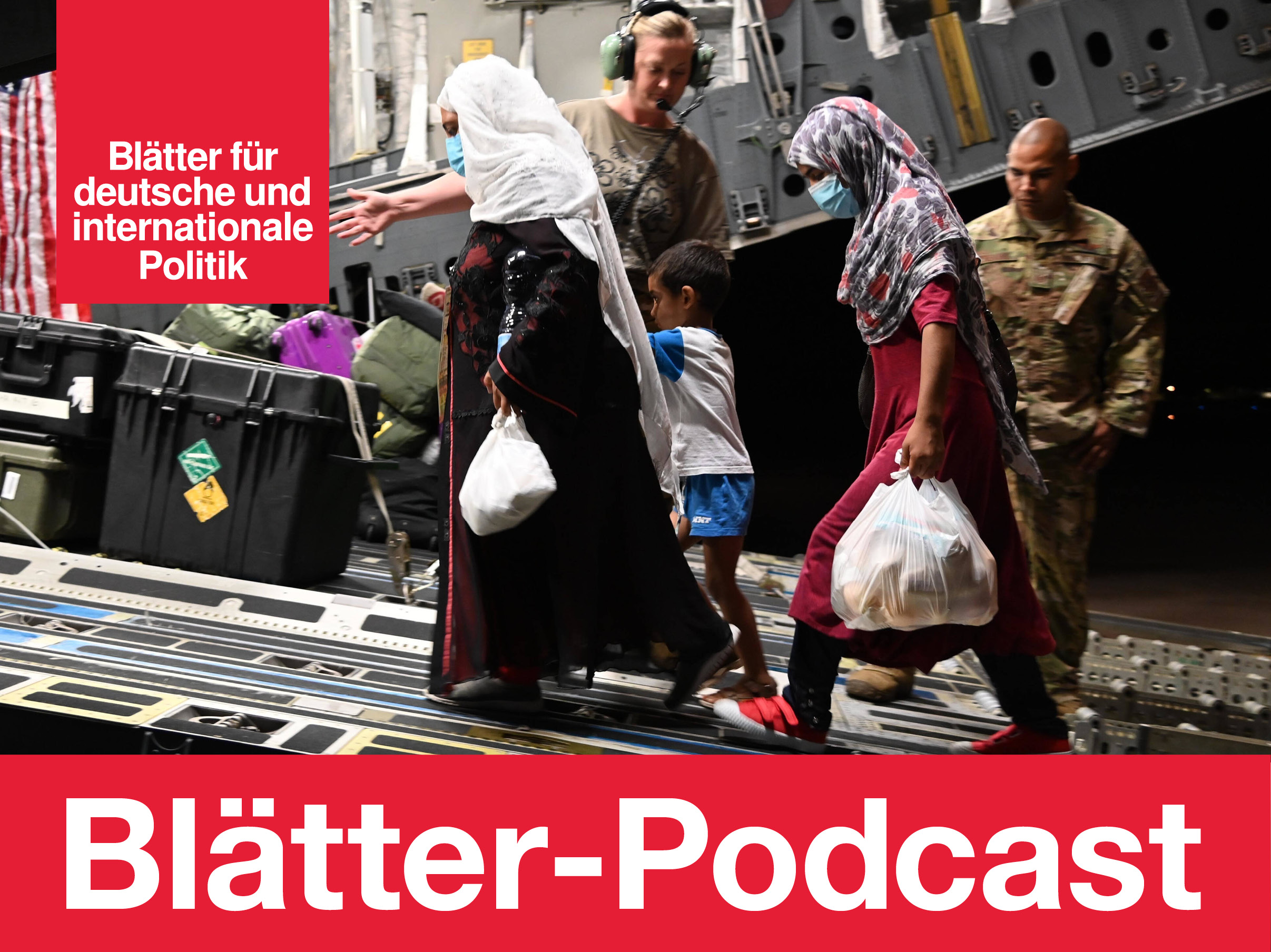 Frauen werden aus Afghanistan evakuiert, 5.9.2021 (IMAGO / ZUMA Press Wire)