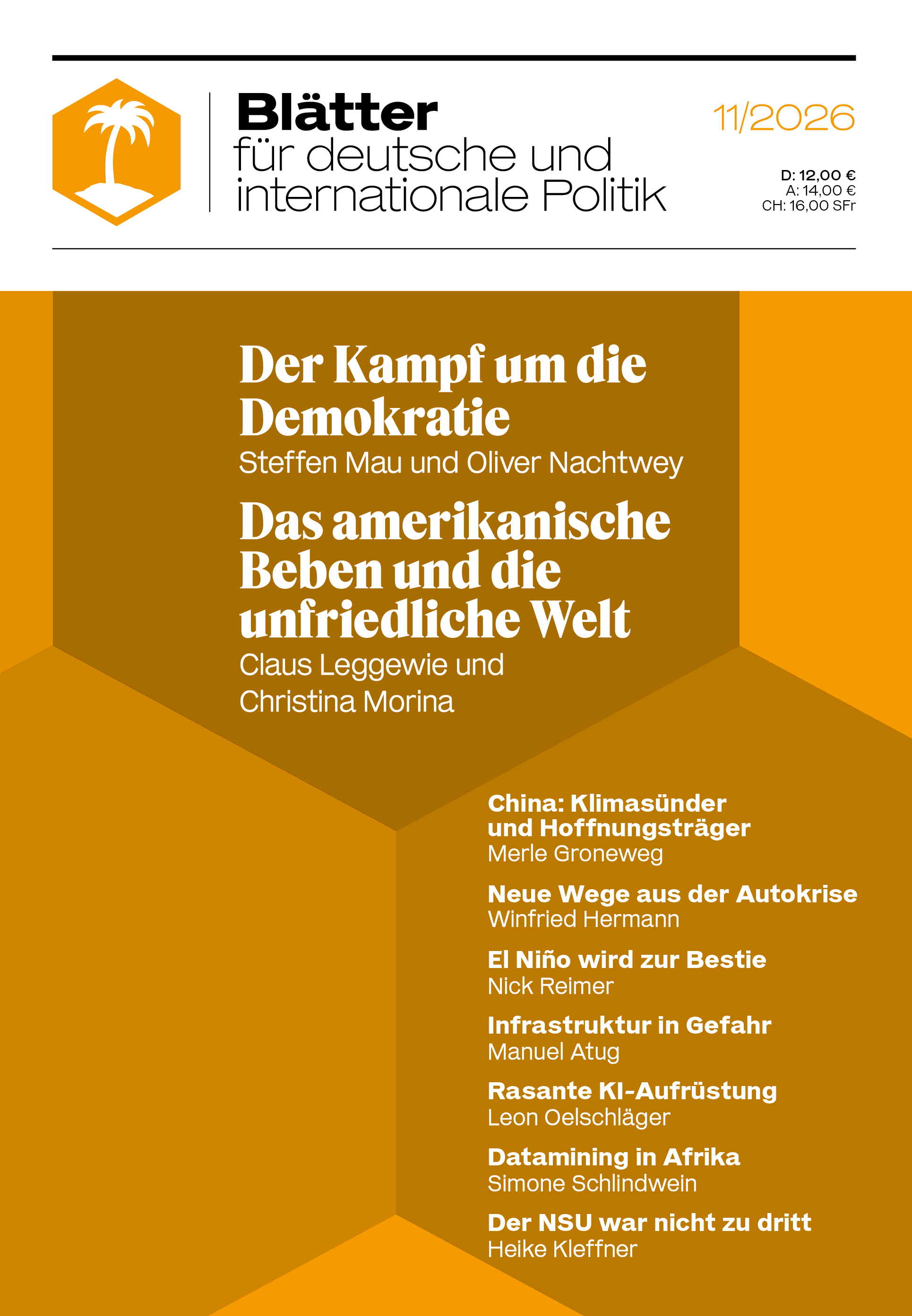 »Blätter«-Ausgabe 11/2026