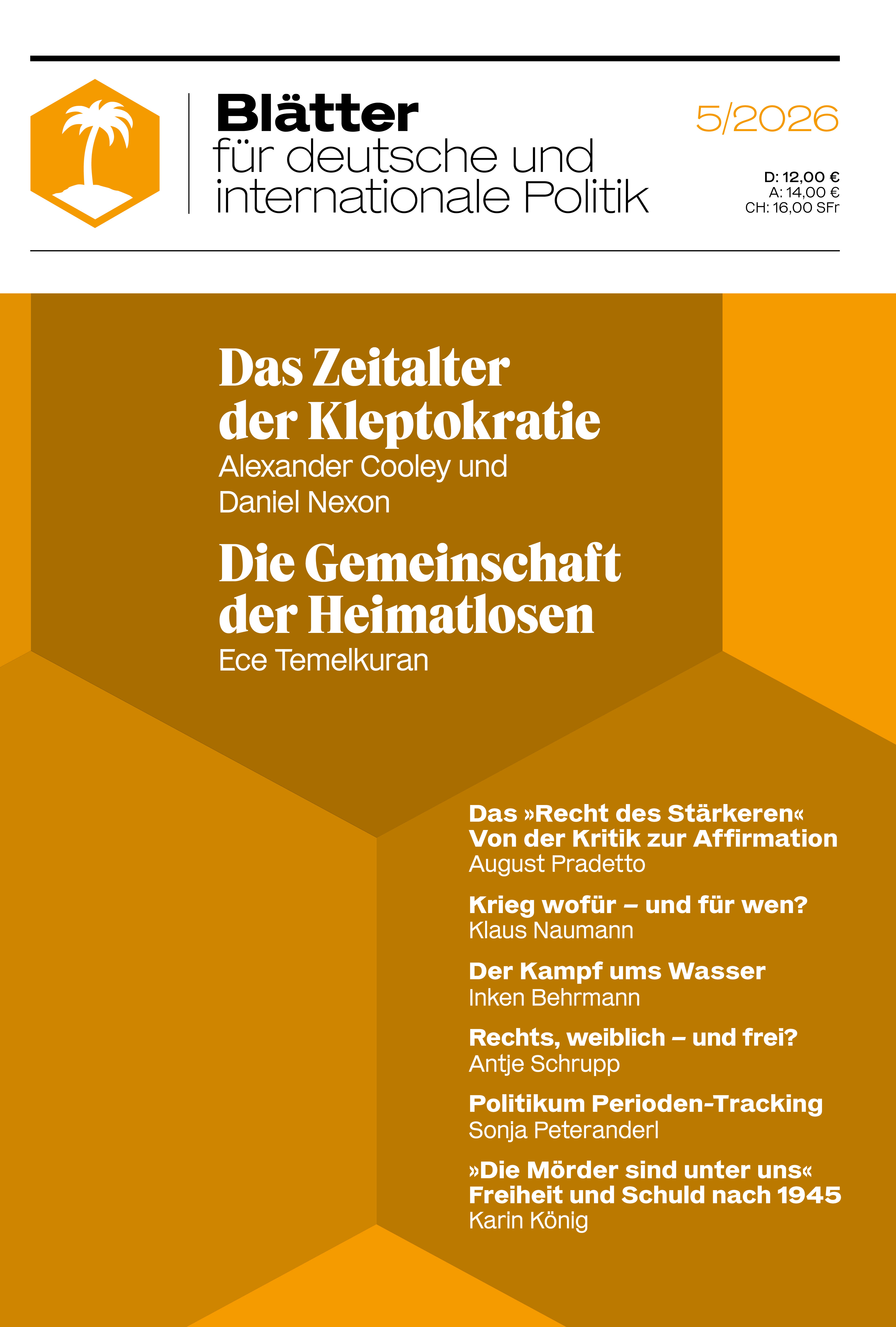 »Blätter«-Ausgabe 5/2026