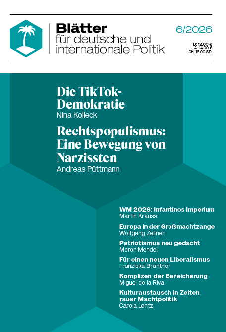 »Blätter«-Ausgabe 6/2026