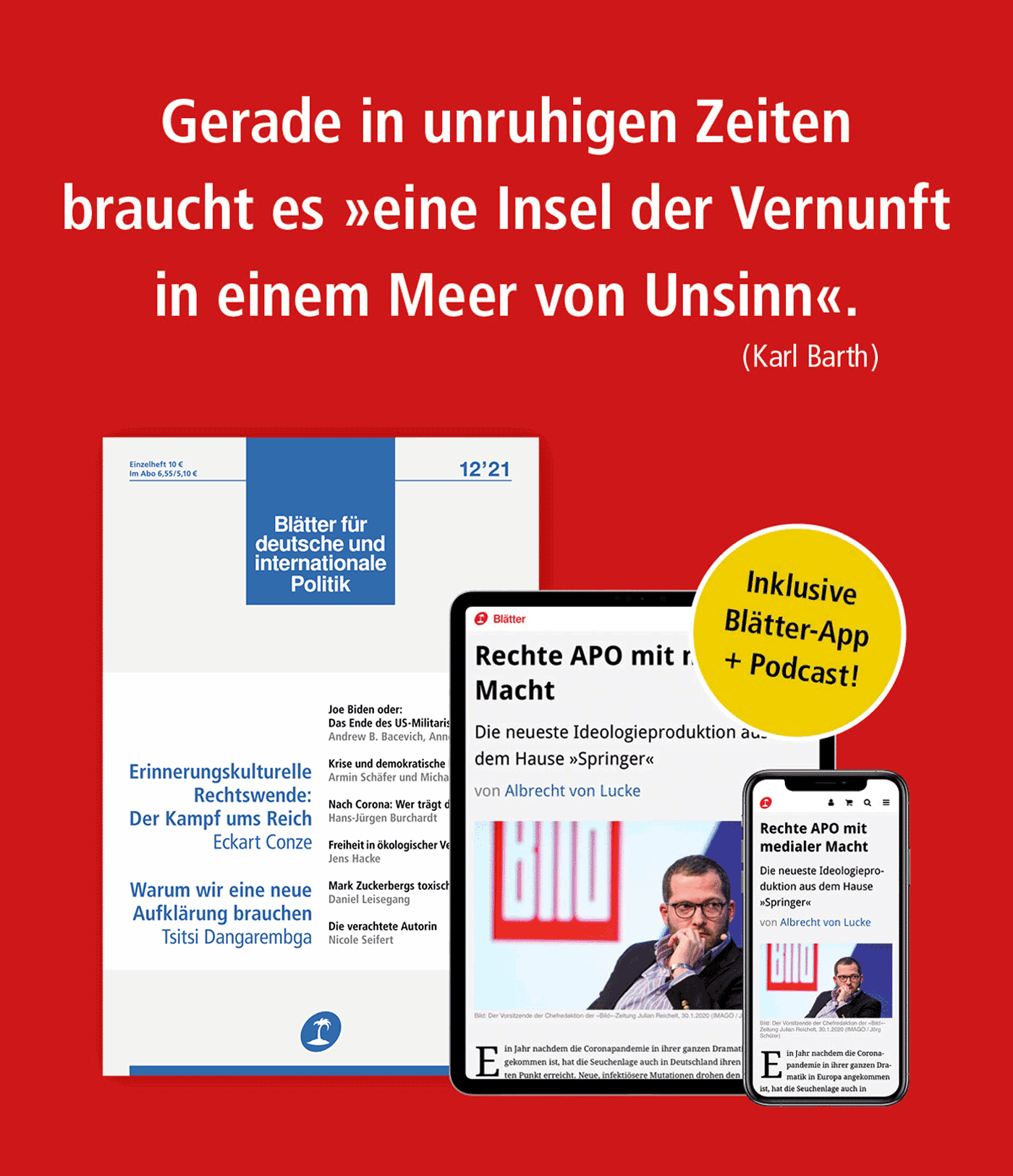 65 Jahre Blätter