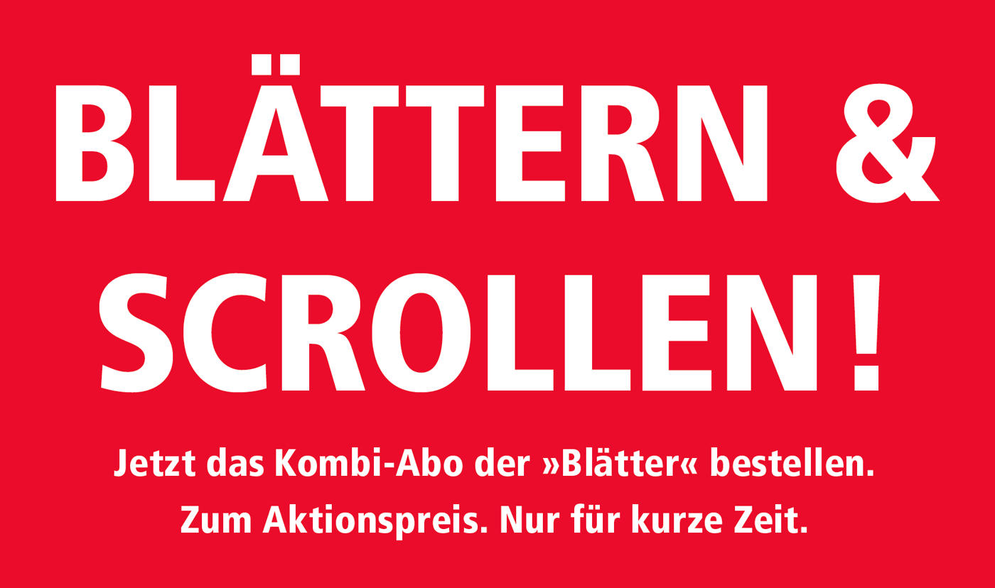 Kombi-Abo der Blätter
