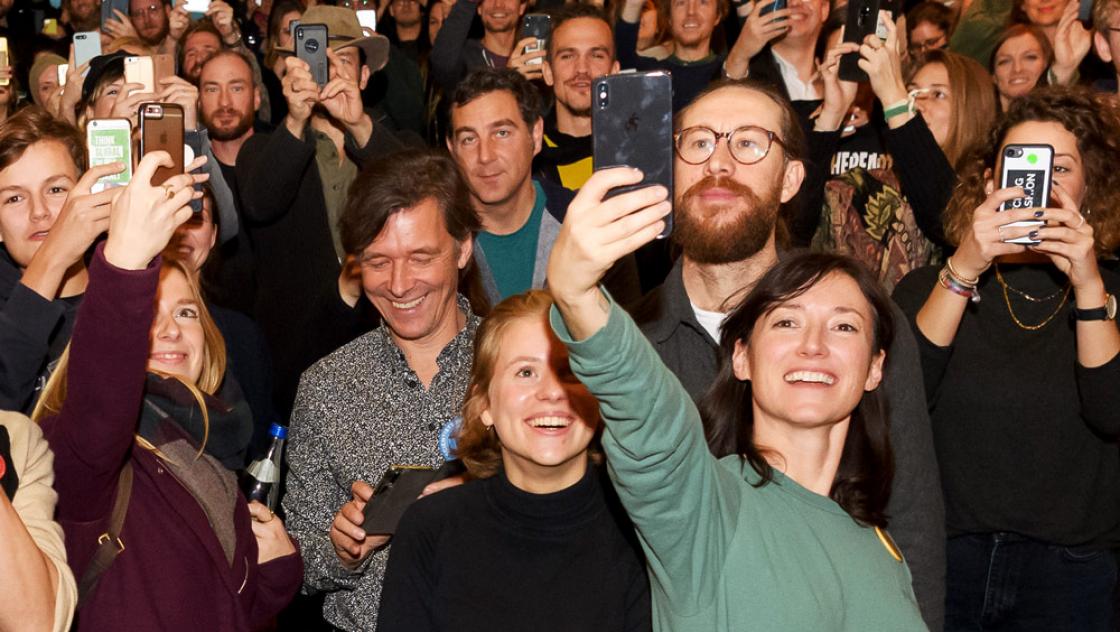 Auftaktveranstaltung Crowdfunding für BürgerInnenversammlung im Olympiastadion, November 2019