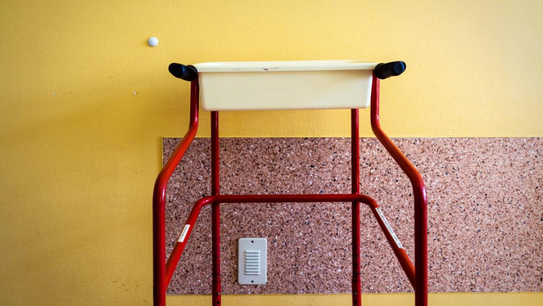 Gehhilfe im Krankenhaus