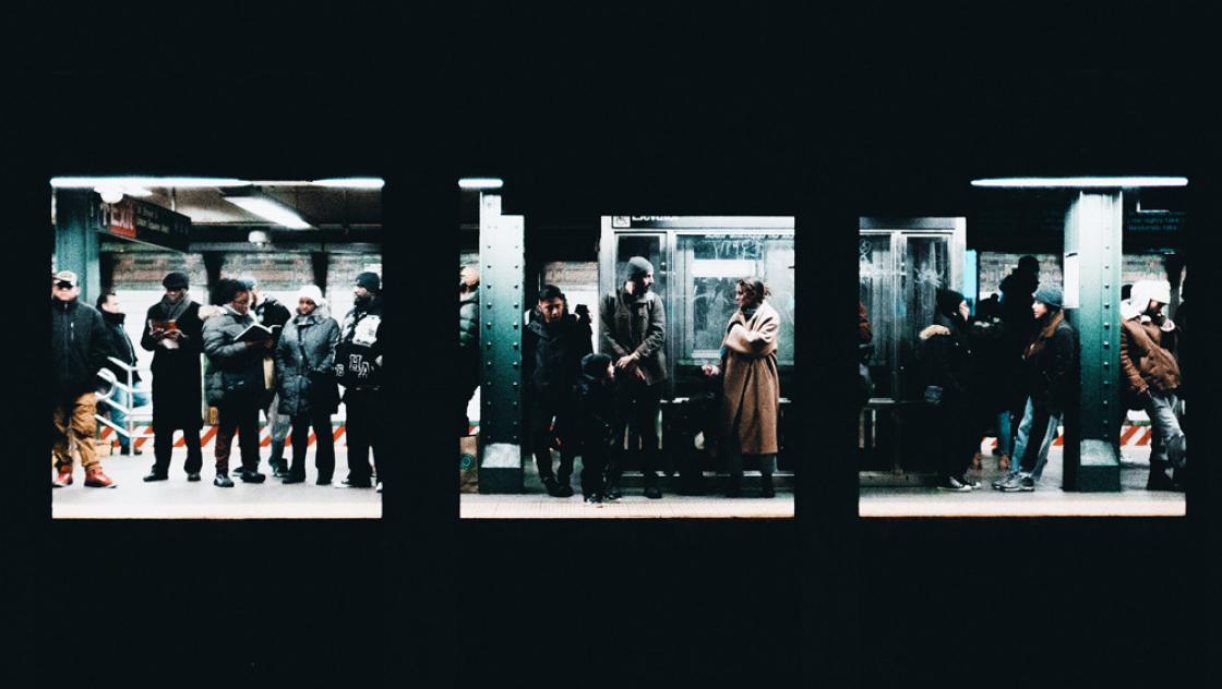 Simon Shim / Unsplash|https://unsplash.com/@simonshim Abbild einer Gesellschaft in einer New Yorker U-Bahnstation