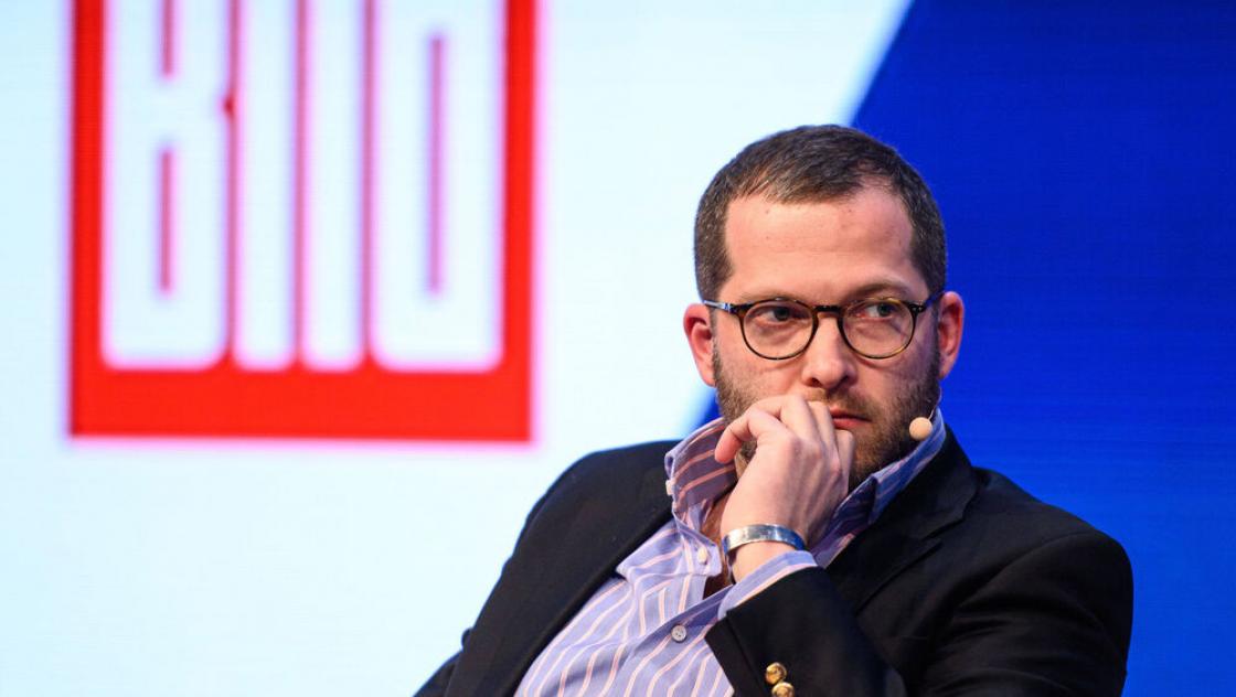 Der Vorsitzende der Chefredaktion der »Bild«-Zeitung Julian Reichelt, 30.1.2020 (IMAGO / Jörg Schüler) Der Vorsitzende der Chefredaktionen von »Bild«, Julian Reichelt, 30.1.2020 (IMAGO / Jörg Schüler)