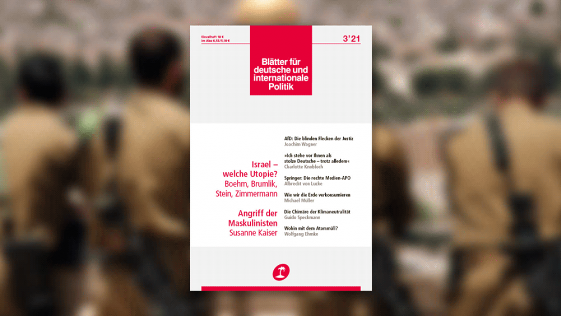 Blätter 3/2021 Blätter 3/2021