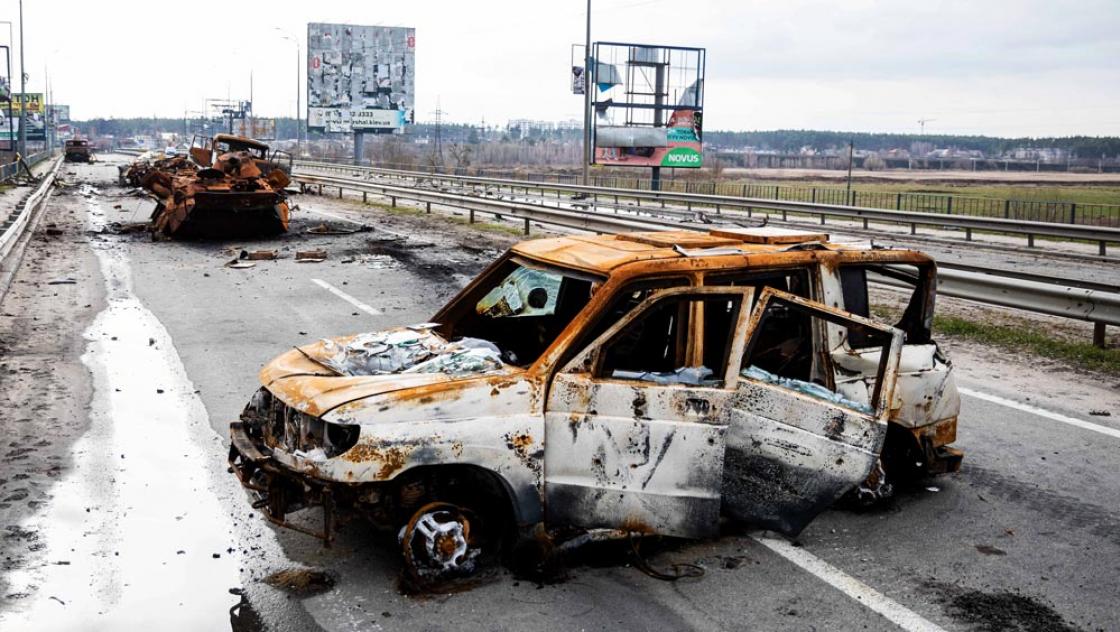 Butscha, Ukraine, 6.4.2022 (IMAGO / xcitepress)