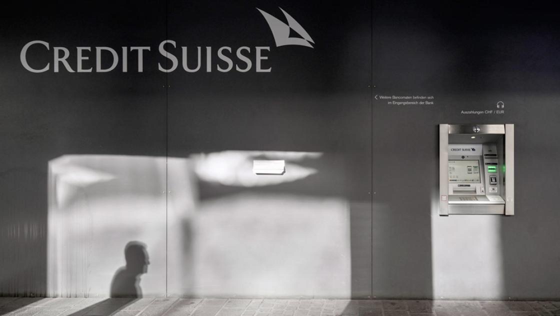 Schriftzug und Geldautomat Credit Suisse, Schweiz, 22.03.2023 (IMAGO / Pius Koller) Schriftzug und Geldautomat Credit Suisse, Schweiz, 22.03.2023 (IMAGO / Pius Koller)