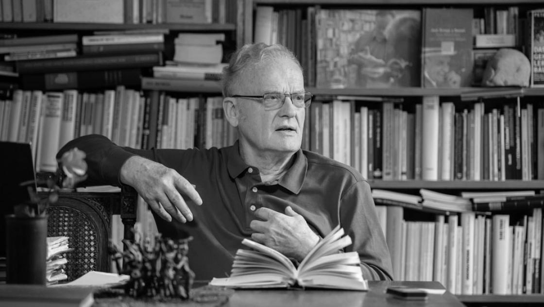 Der Publizist und Theologe Friedrich Schorlemmer am 7.5.2019 (IMAGO / epd / Jens Schlueter)