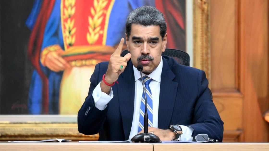 Der venezolanische Präsident Nicolás Maduro, 7.11.2024 (IMAGO / ITAR-TASS / Alexander Kryazhev)