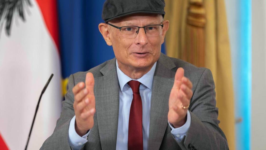 Der Bundesminister für Finanzen Österreichs Markus Marterbauer (SPÖ), 22.9.2026 (IMAGO / Michael Indra)