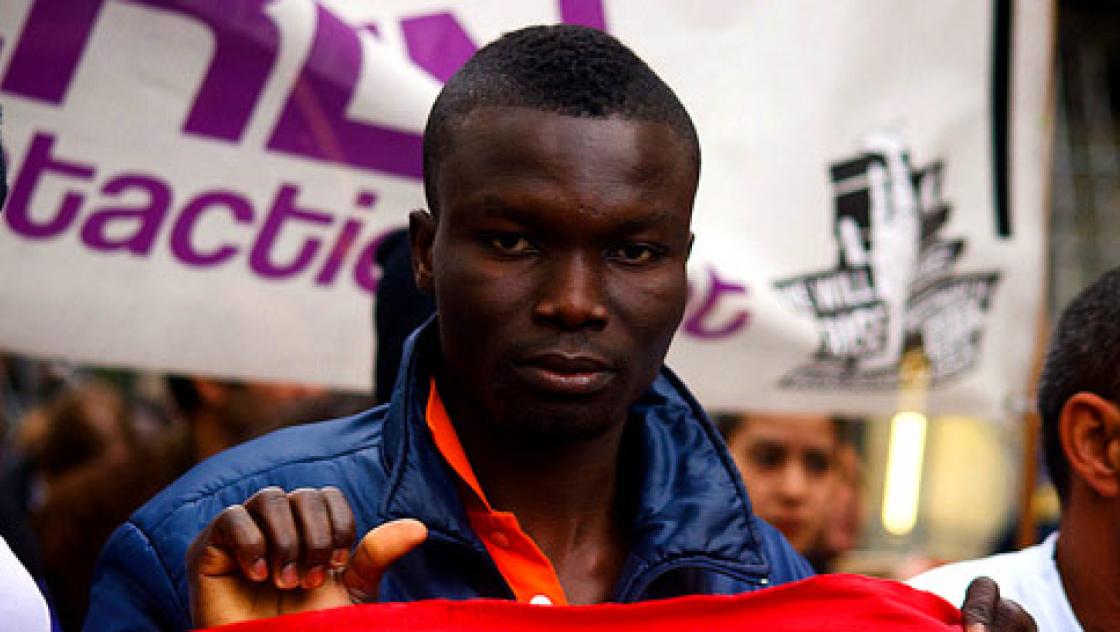 Libertinus: "Refugee Strike"|https://www.flickr.com/photos/libertinus/8093064187/__BREAK__(Attribution-ShareAlike License)|https://creativecommons.org/licenses/by-sa/2.0/