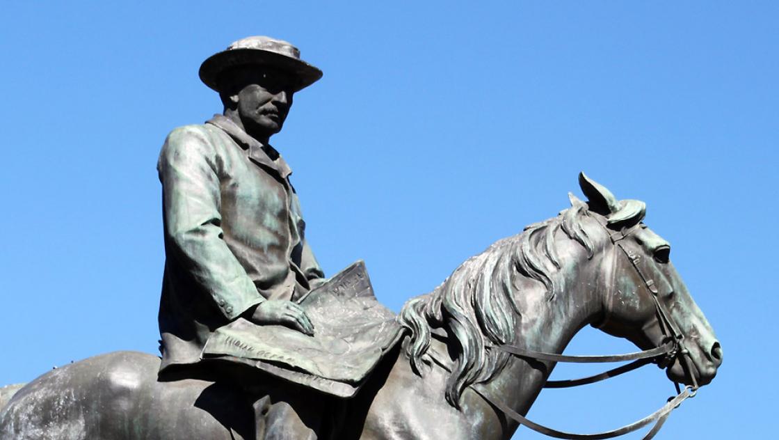 Statue von Cecil Rhodes