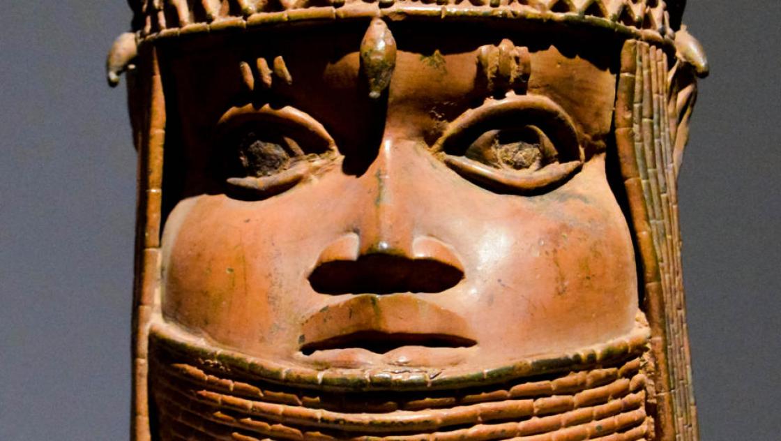 Eine Benin-Bronze