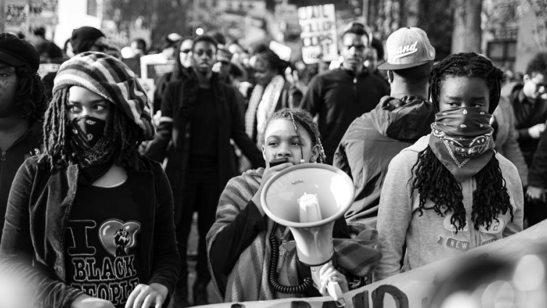 Protest der Black-Lives-Matter-Bewegung