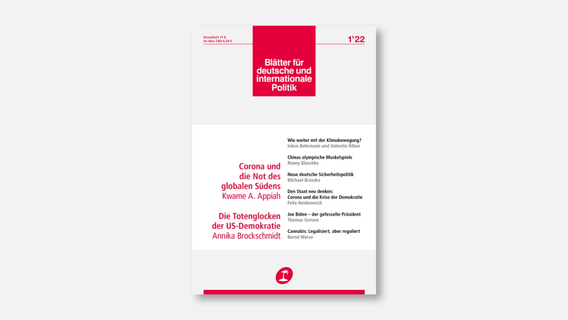 »Blätter«-Ausgabe 1/2022