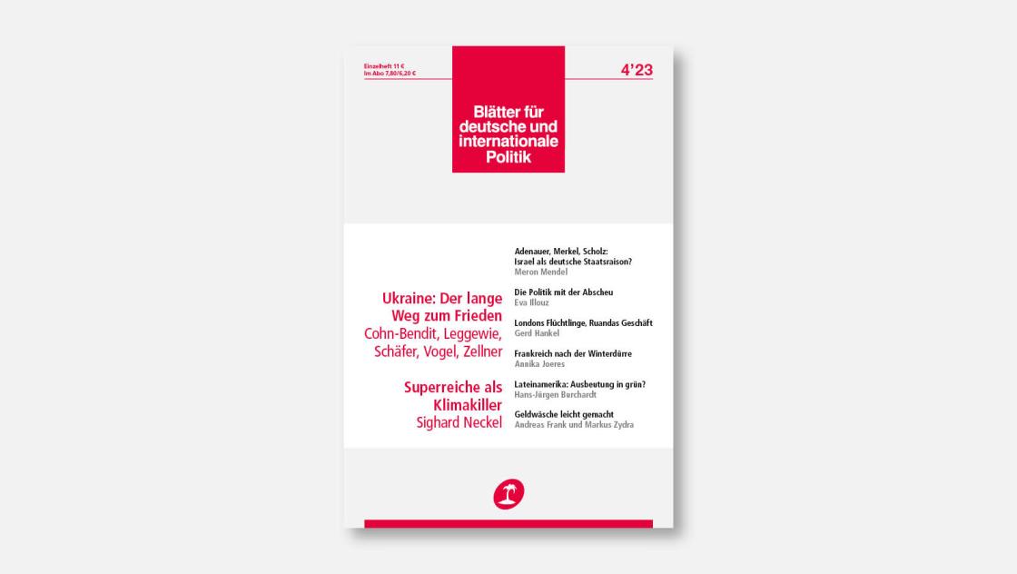 »Blätter«-Ausgabe 4/2023