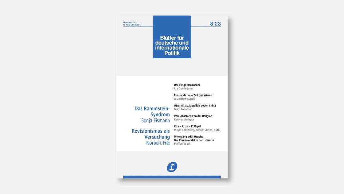 »Blätter«-Ausgabe 8/2023