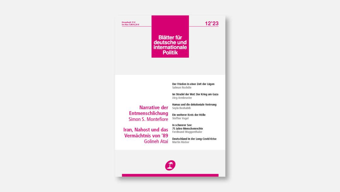 »Blätter«-Ausgabe 12/2023