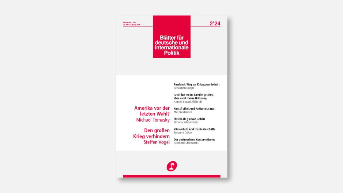 »Blätter«-Ausgabe 2/2024