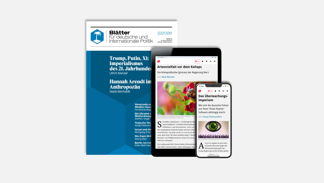 Das Kombi-Abo der »Blätter«