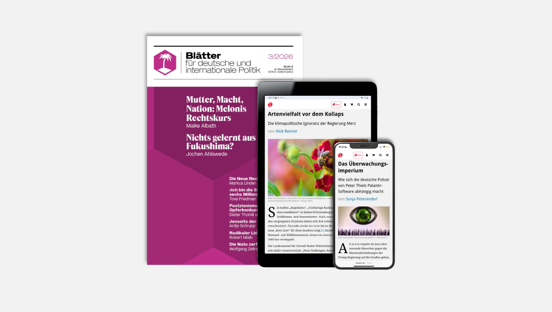 Das Kombi-Abo der »Blätter«