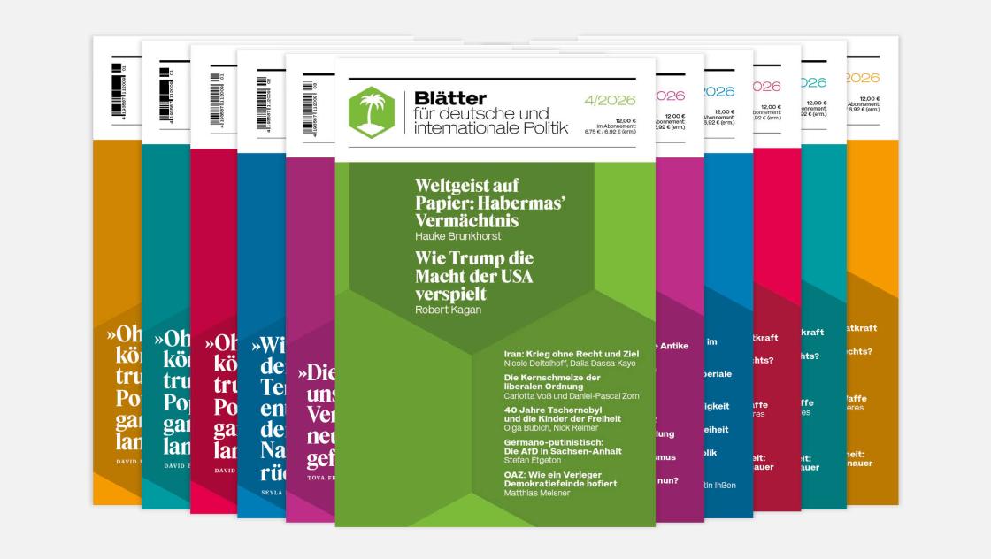 »Blätter«-Abonnement (Print)