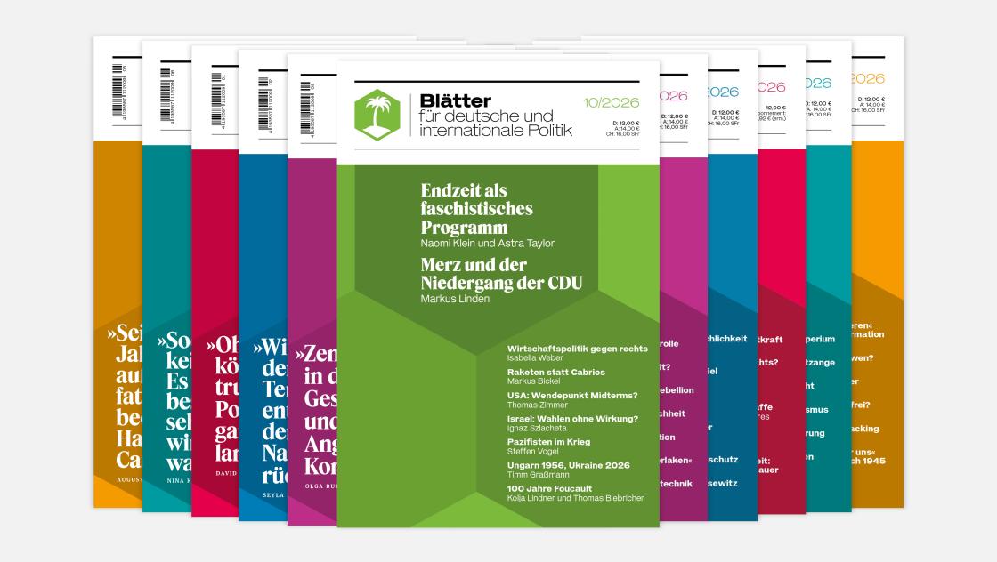 »Blätter«-Abonnement (Print)