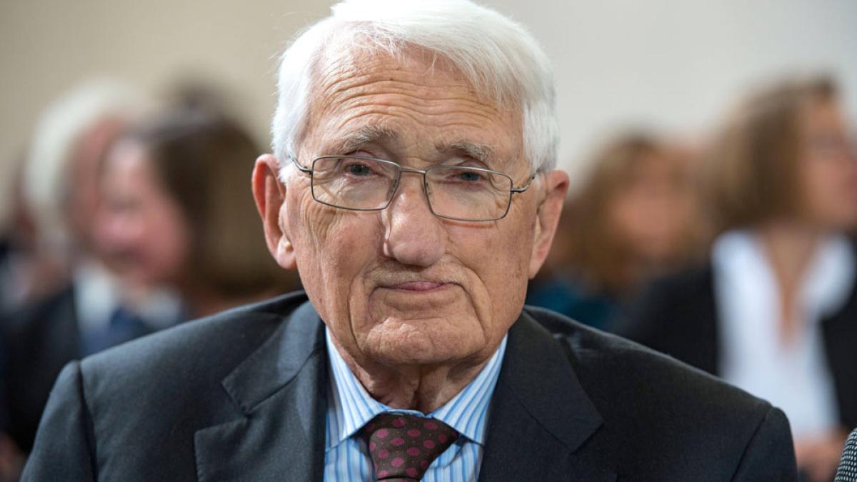 Jürgen Habermas, 23.10.2016 (IMAGO / epd)