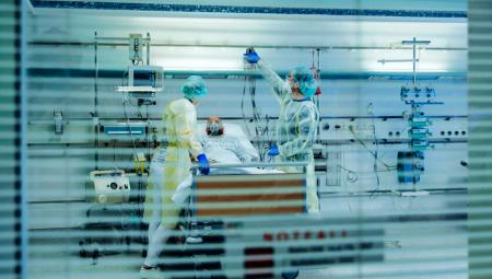 Zimmer im Krankenhaus
