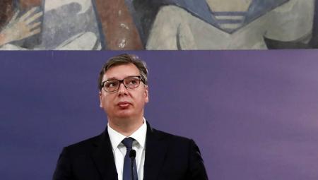 Serbiens Präsident Aleksandar Vucic, 18.06.2020