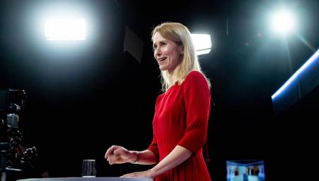 Die estnische Premierministerin Kaja Kallas, 12. Februar 2021 (IMAGO / Scanpix)