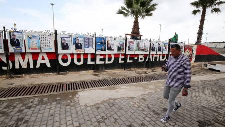 Wahlplakate in Algier, 6.6.2021 (IMAGO / NurPhoto)
