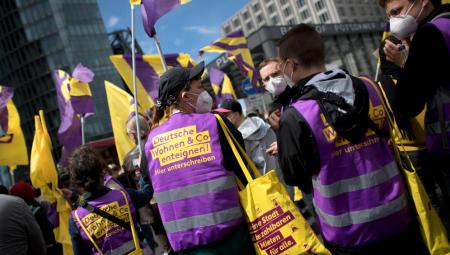 Mietendemo in Berlin, 23 Mai 2021 (IMAGO / IPON)