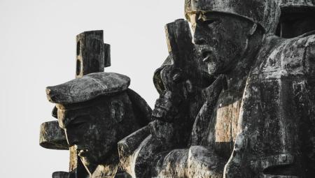 Das Malaja-Zemlja Kriegsdenkmal in Noworossijsk, Russland, 1.3.2022 (Pavel Neznanov via unsplash) 