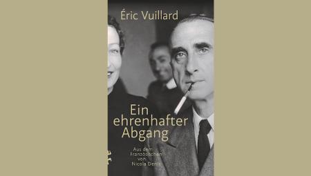 Éric Vuillard, Ein ehrenhafter Abgang, Cover: Matthes & Seitz Berlin