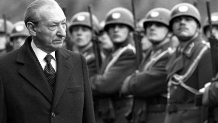 Staatspräsident Kurt Waldheim, 12.3.1988 (IMAGO / Winter)