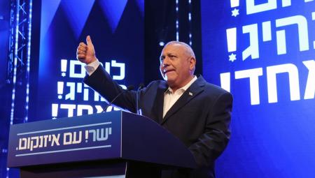 Gadi Eisenkot, Netanjahus aussichtsreichster Gegner und Vorsitzender der Yashar-Partei, 7.9.2026 (IMAGO / Xinhua)