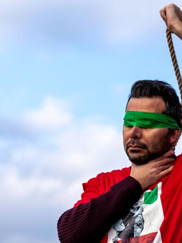 Demo in Washington DC gegen das Regime im Iran, 17.12.2022 (IMAGO / NurPhoto / Allison Bailey) 