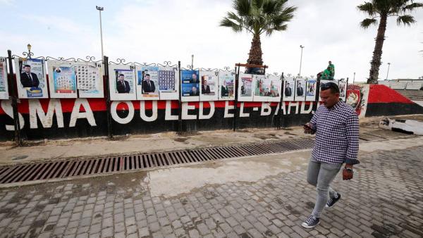 Wahlplakate in Algier, 6.6.2021 (IMAGO / NurPhoto)