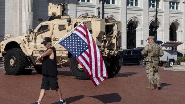 US-Nationalgarde in Washington, 1.9.2025 (IMAGO / Middle East Images)