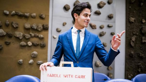 Rob Jetten, Parteivorsitzender der niederländischen Partei D66 (IMAGO / ANP)
