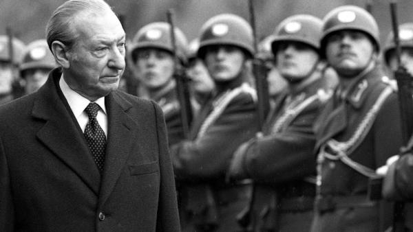 Staatspräsident Kurt Waldheim, 12.3.1988 (IMAGO / Winter)