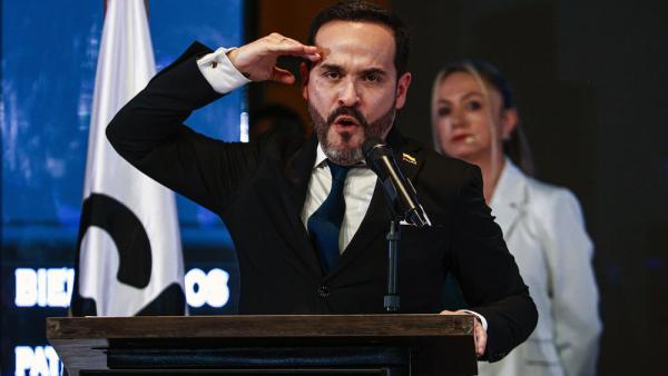 Der designierte Präsident Kolumbiens, Abelardo de la Espriella, 25.6.2026 (IMAGO / Anadolu Agency)