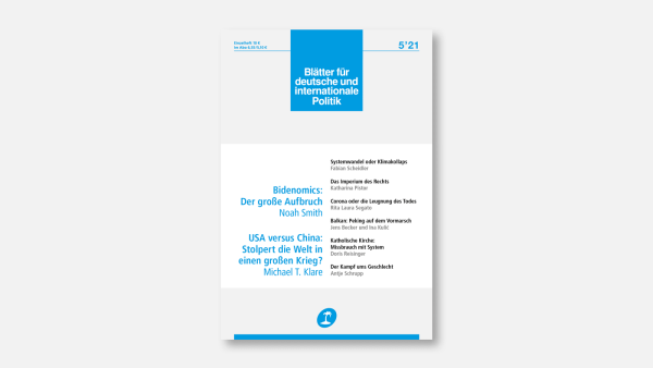 »Blätter«-Ausgabe 5/2021