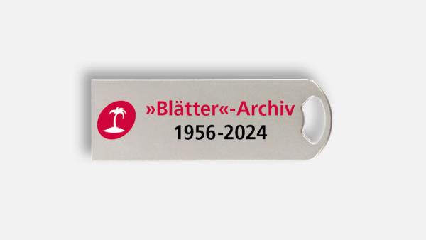 »Blätter«-Archiv bis 2024