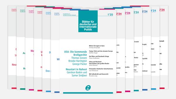 »Blätter«-Abo (ermäßigt, Print)