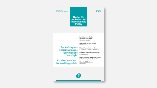 »Blätter«-Ausgabe 6/2025